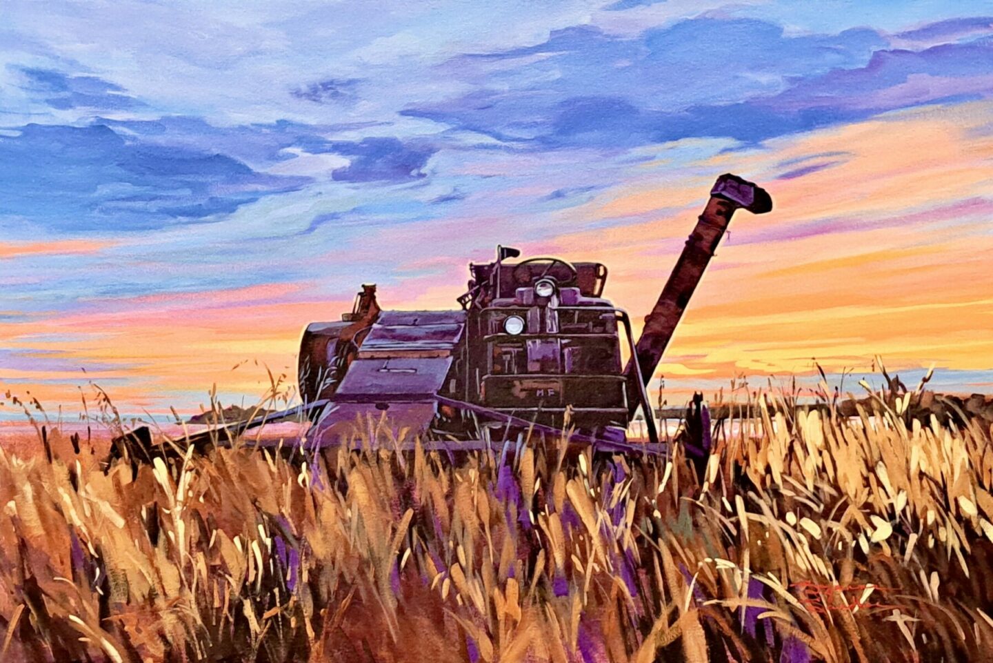 GUARDIAN OF THE HILL, 24X36, ACRYLIC, 2025, SUZANNE SANDBOE - 
