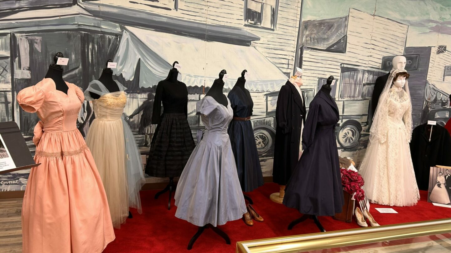 1950's Fashions - Collection of early to mid 1950's party dresses